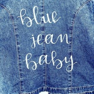 Blue jean baby denim jacket